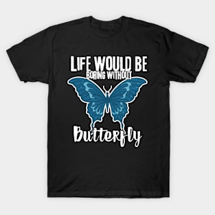 Blue Butterfly T-Shirt